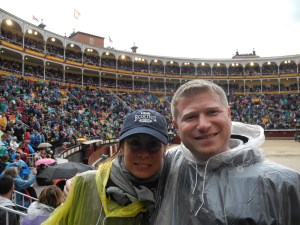 bull fight Madrid May 2012