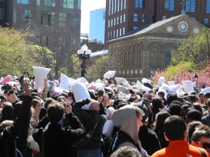 pillow fight