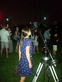 me looking at saturn